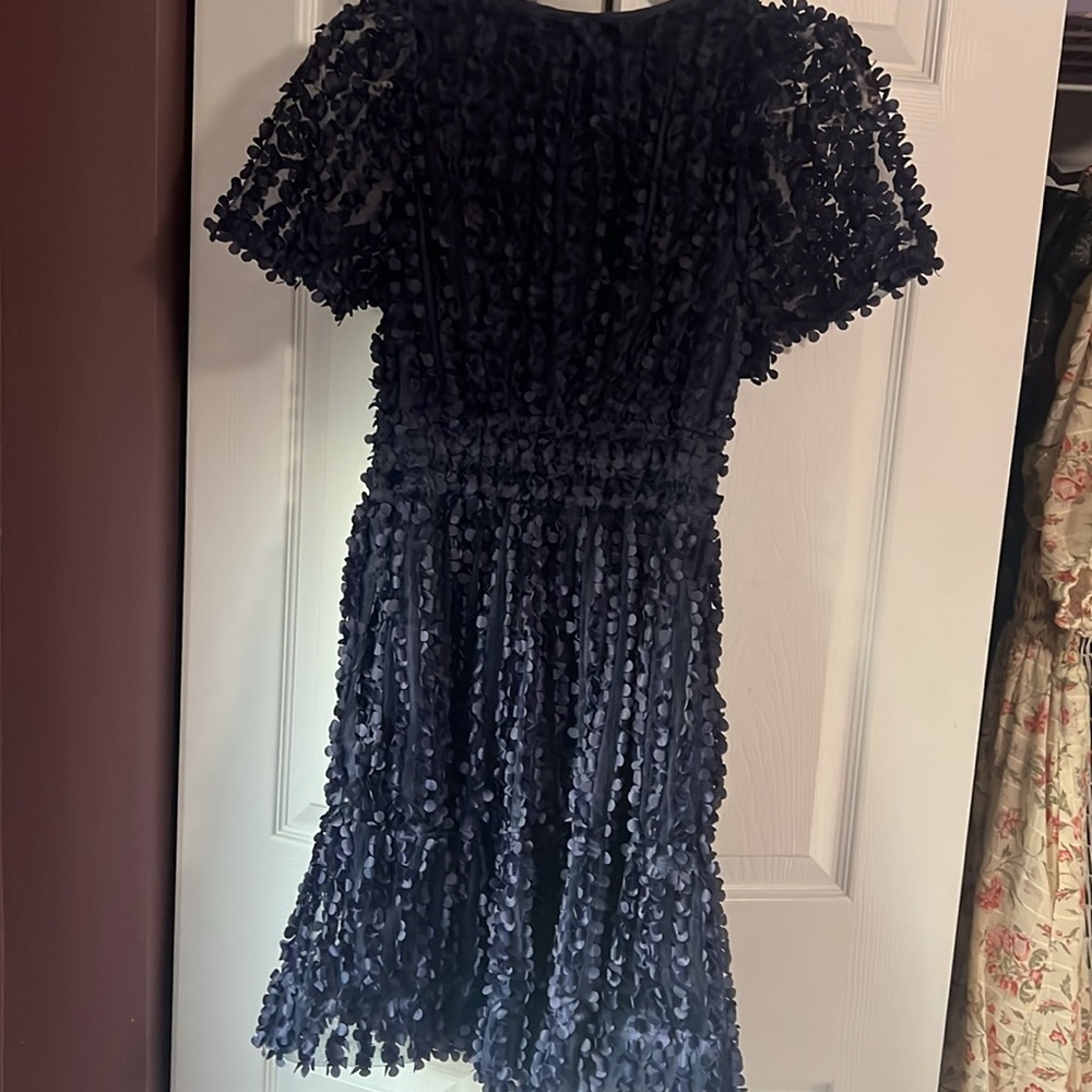 Anthropology Somerset dress in blue size small - Picture 3 of 5
